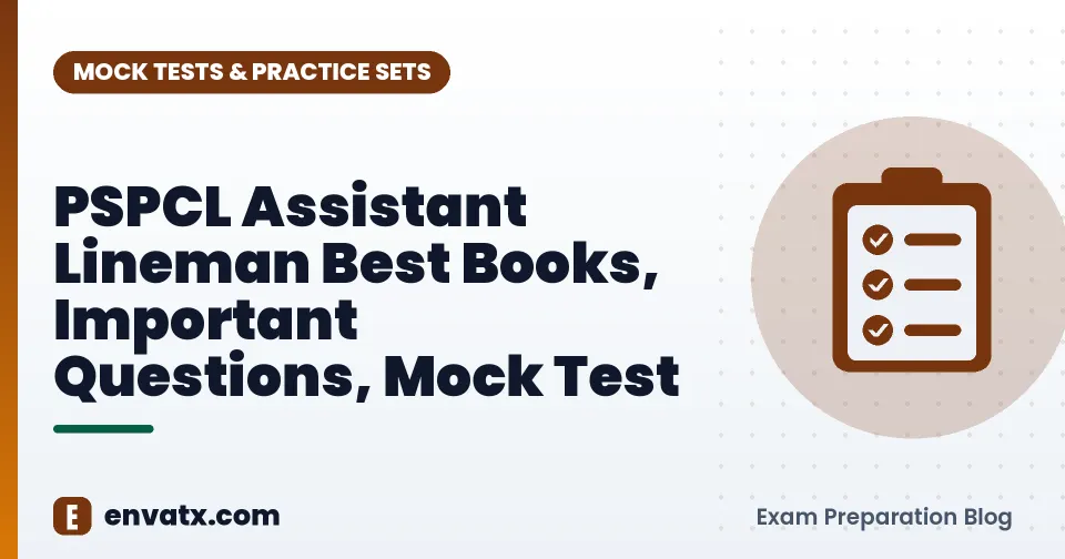 PSPCL Assistant Lineman Best Books, Important Questions, Mock Test