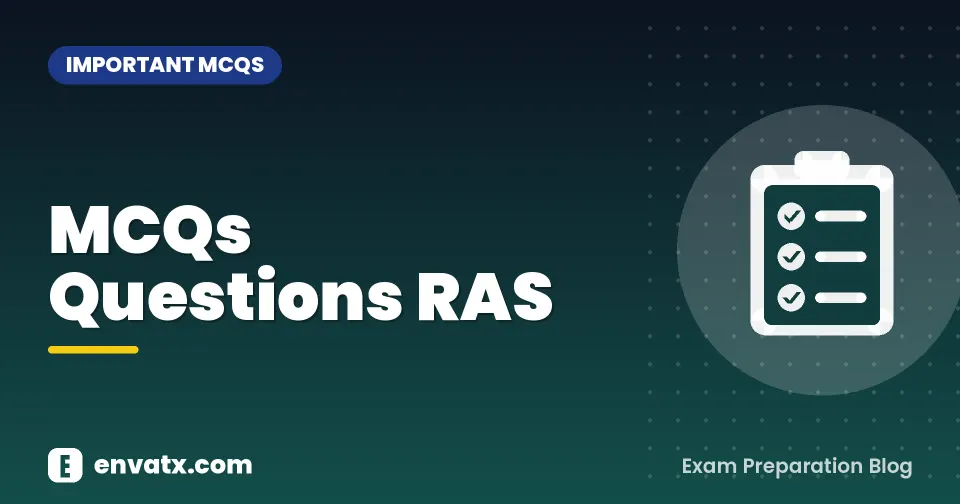 MCQs Questions RAS