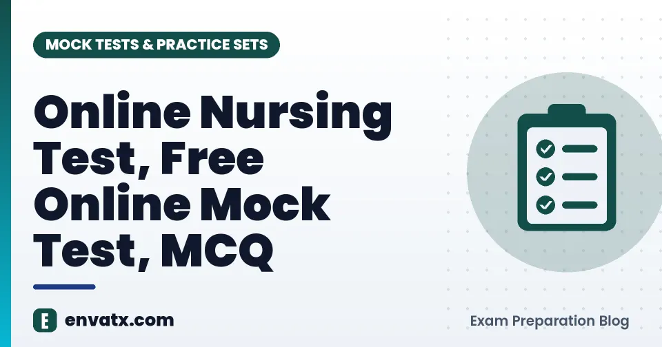 Online Nursing Test, Free Online Mock Test, MCQ