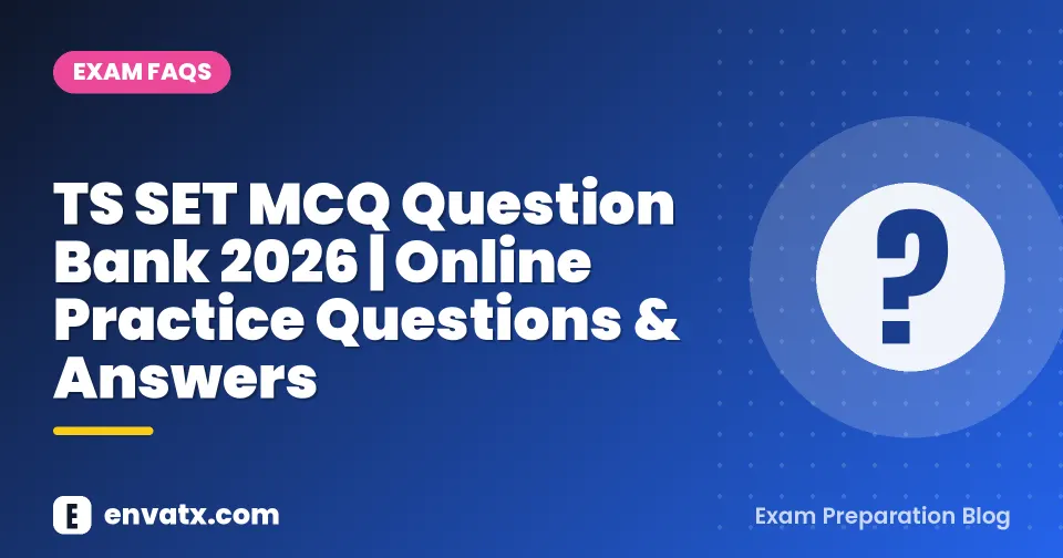 TS SET MCQ Question Bank 2026 | Online Practice Questions & Answers