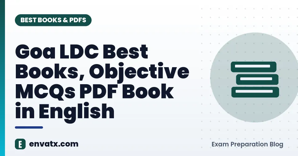 Goa LDC Best Books, Objective MCQs PDF Book in English