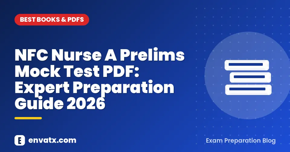NFC Nurse A Prelims Mock Test PDF: Expert Preparation Guide 2026