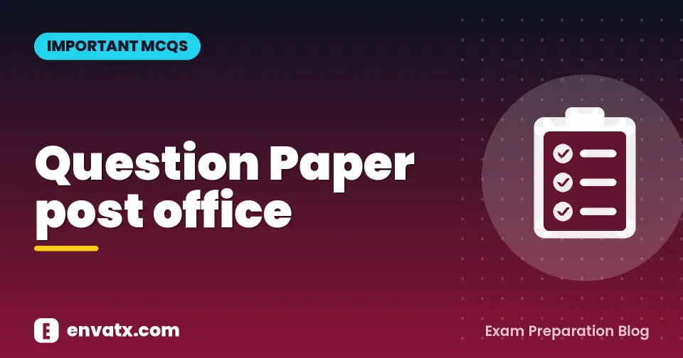 Question Paper post office