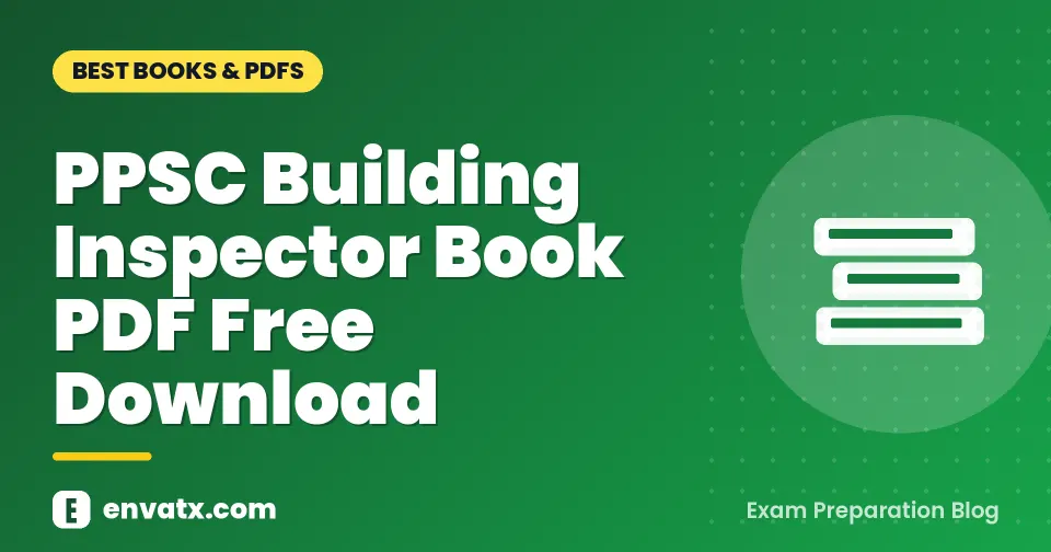 PPSC Building Inspector Book PDF Free Download