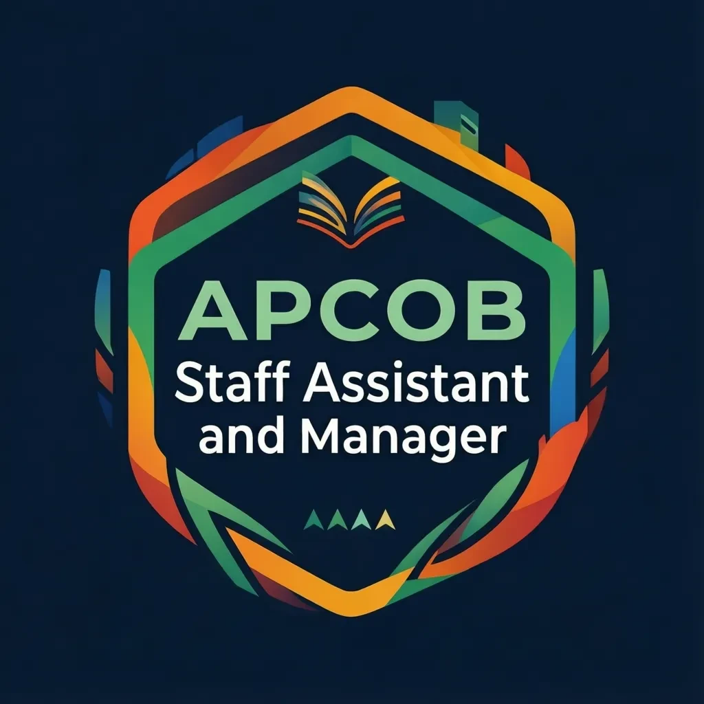 APCOB Staff Assistant and Manager