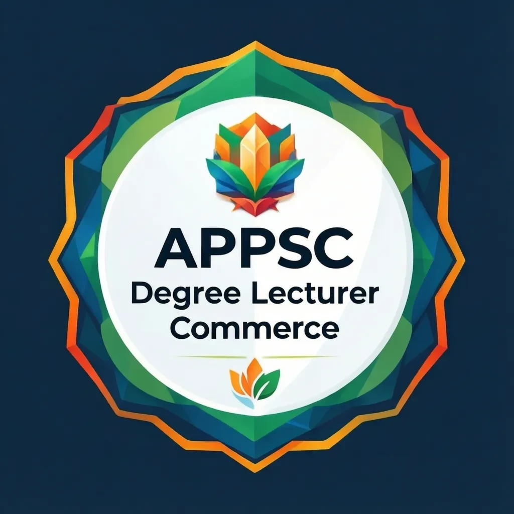 APPSC Degree Lecturer Commerce