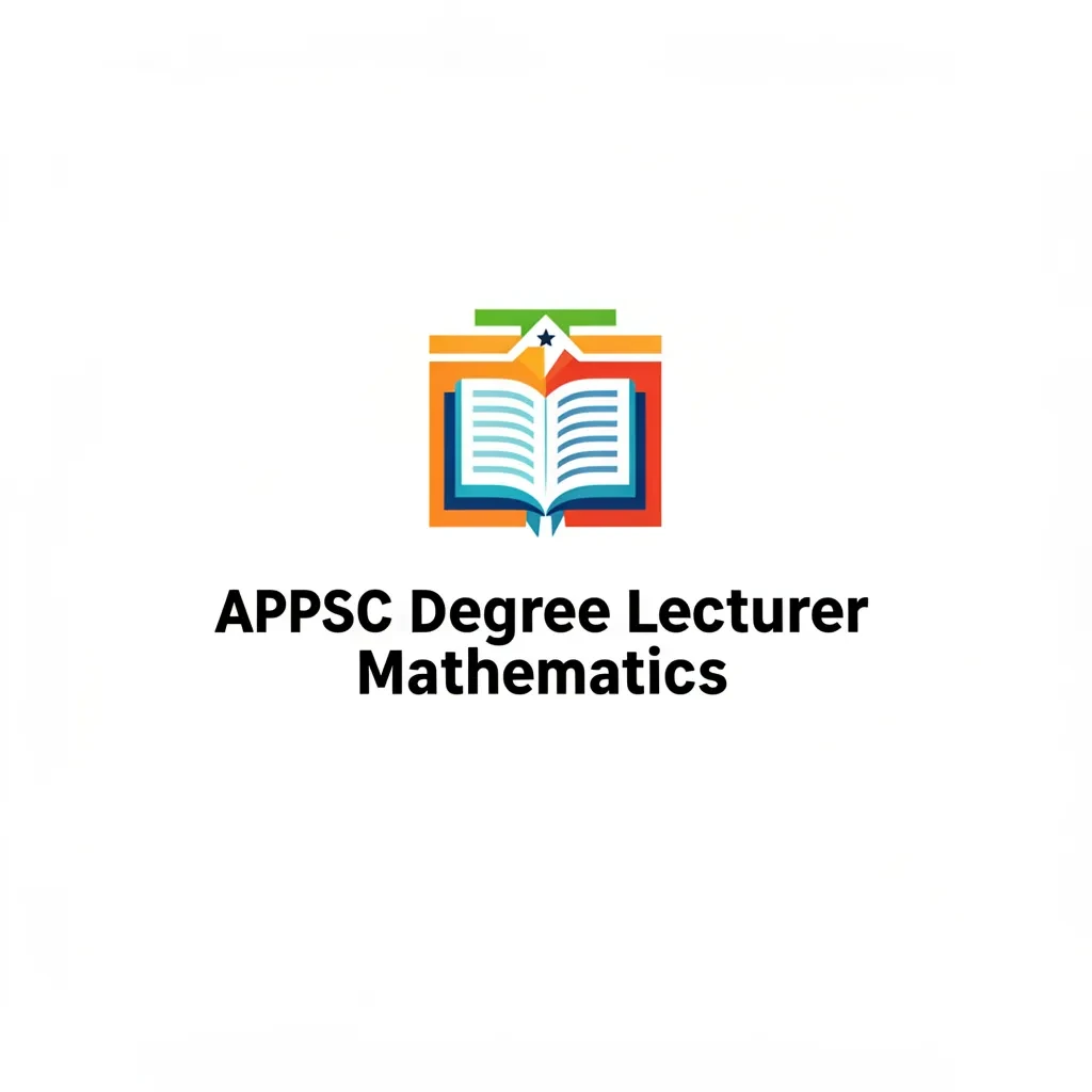 APPSC Degree Lecturer Mathematics