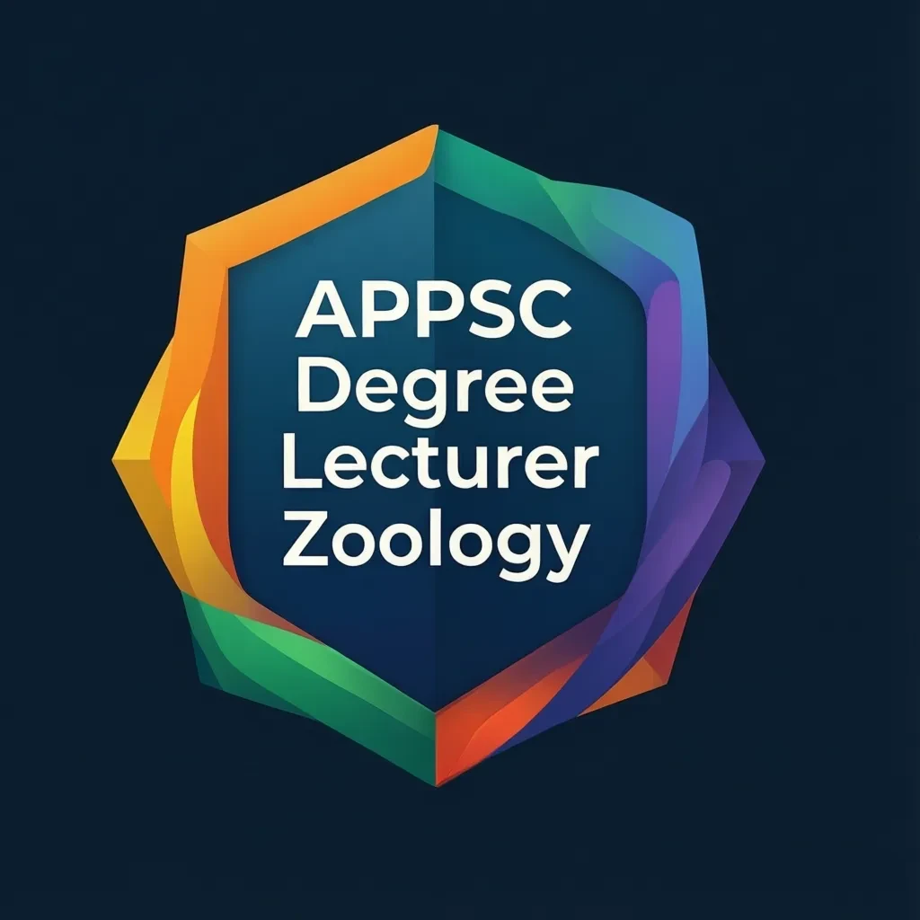 APPSC Degree Lecturer Zoology