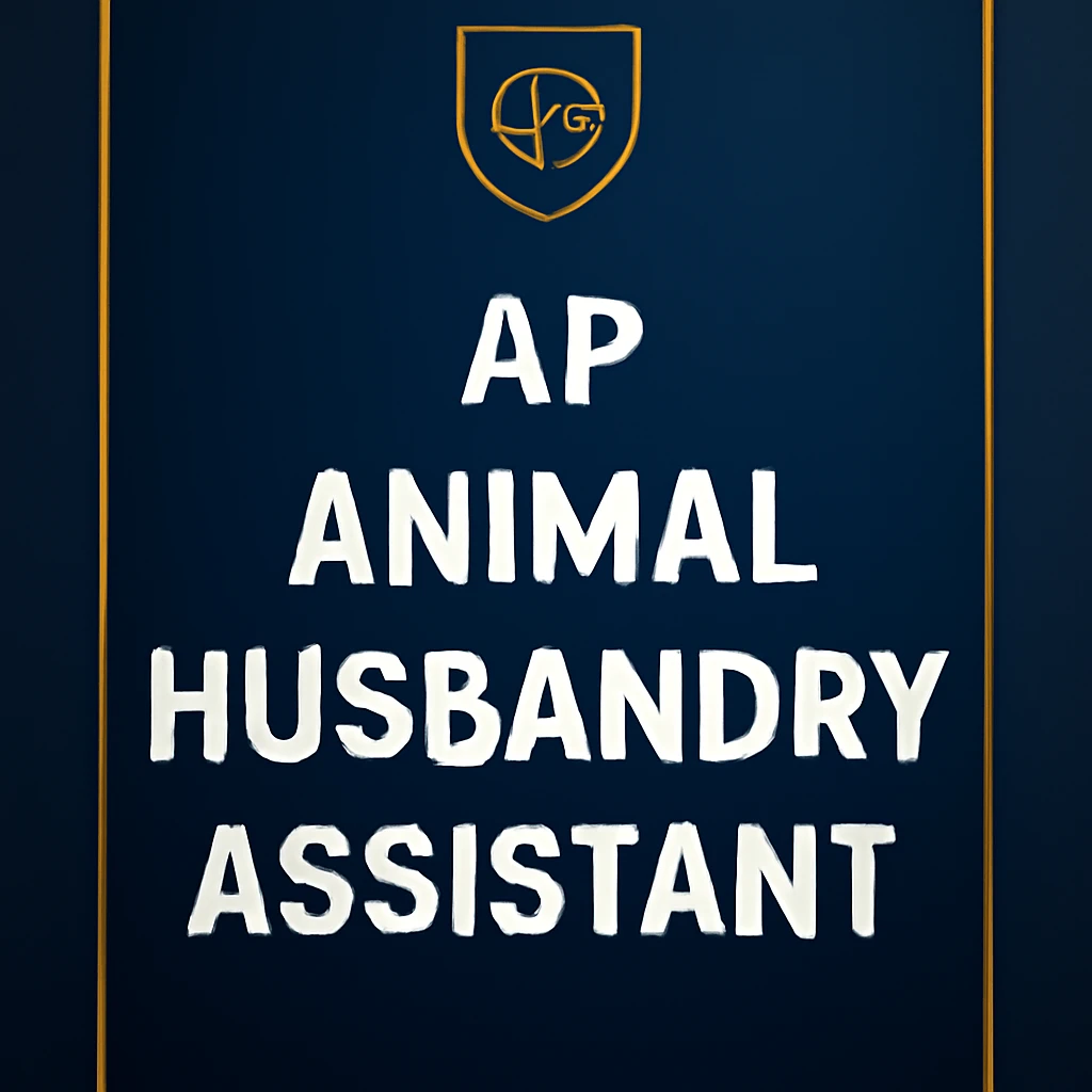 AP Animal Husbandry Assistant