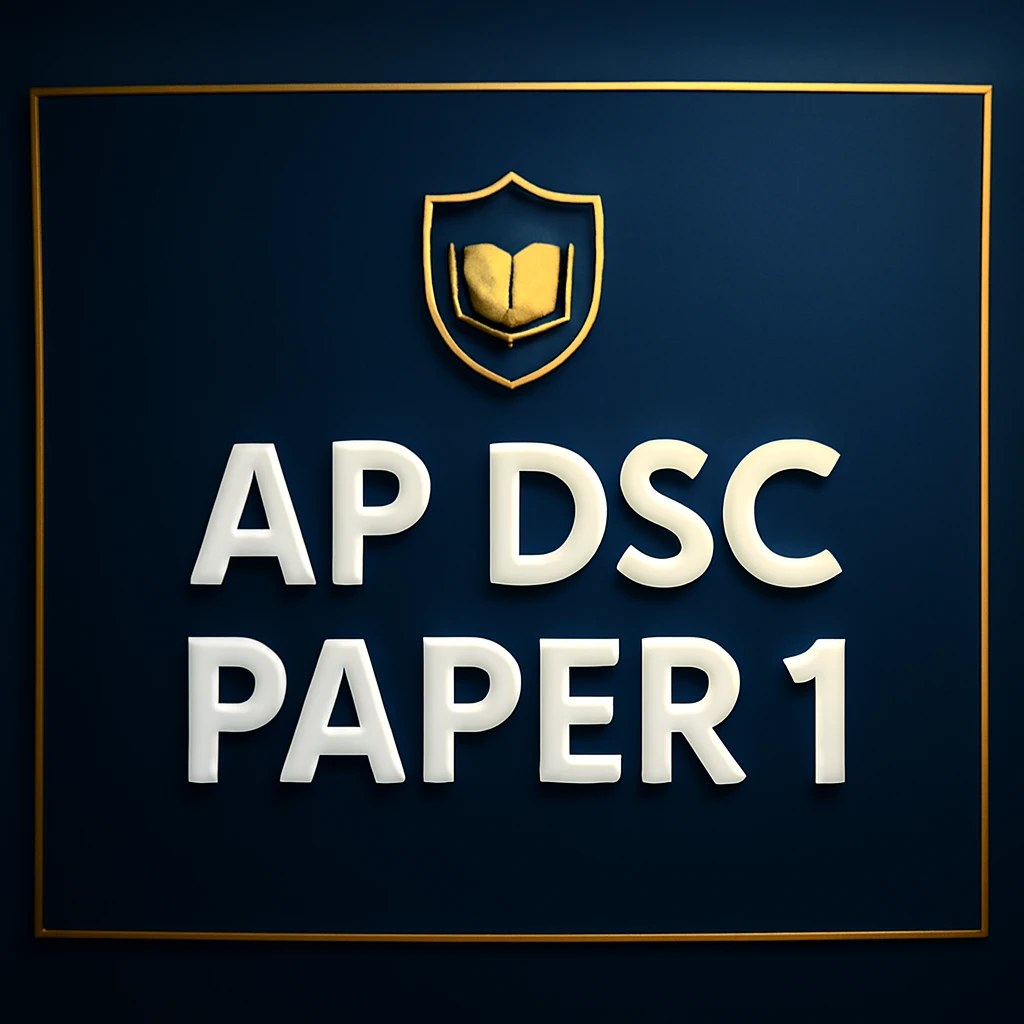 AP DSC Paper 1