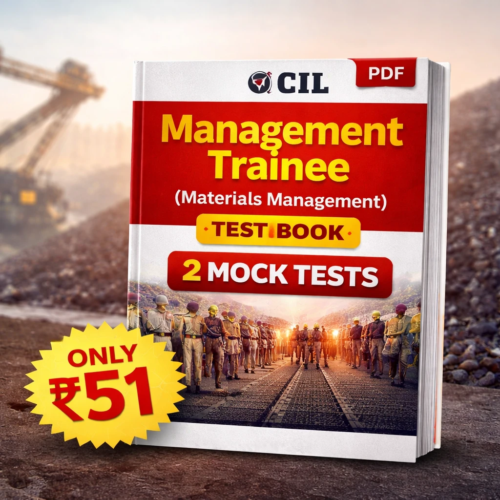 CIL Management Trainee (Materials Management) Exam PDF Book – English ...