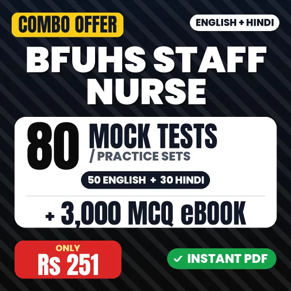 BFUHS Staff Nurse combo