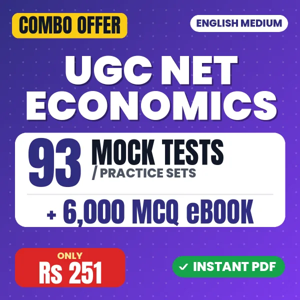 UGC NET Economics combo