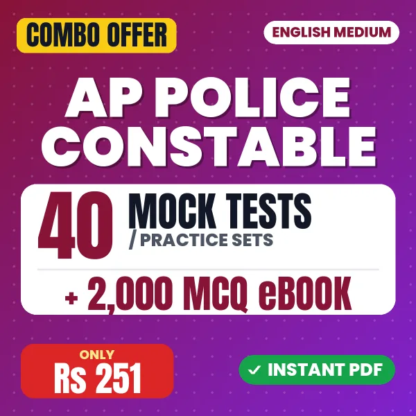 AP Police Constable combo