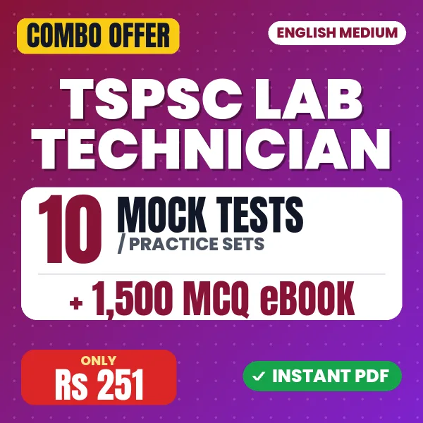 TSPSC Lab Technician combo