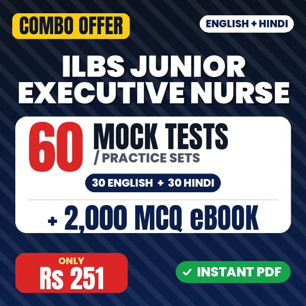 ILBS Junior Executive Nurse combo