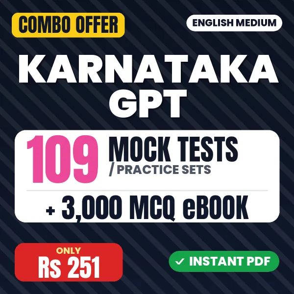 Karnataka GPT combo
