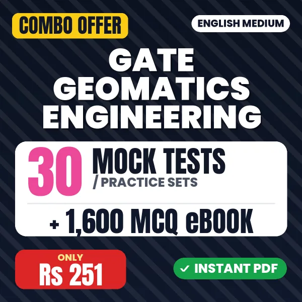 GATE Geomatics Engineering combo