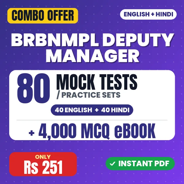 BRBNMPL Deputy Manager combo