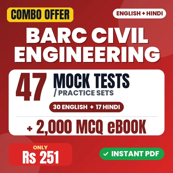 BARC Civil Engineering combo