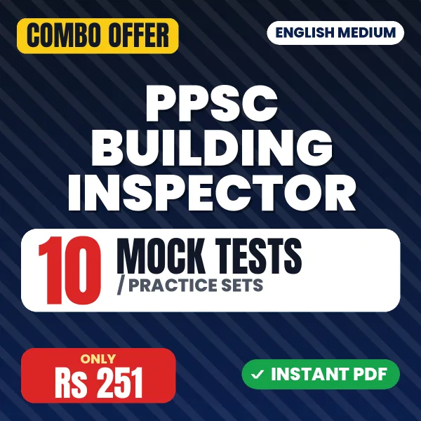 PPSC Building Inspector combo