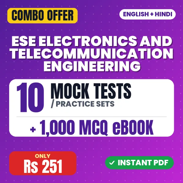 ESE Electronics and Telecommunication Engineering combo