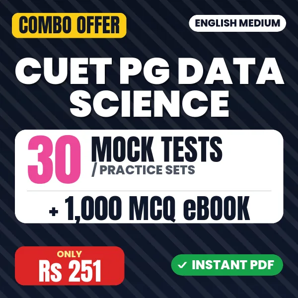 CUET PG Data Science combo