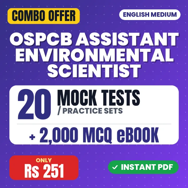OSPCB Assistant Environmental Scientist combo