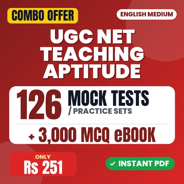 UGC NET Teaching Aptitude combo