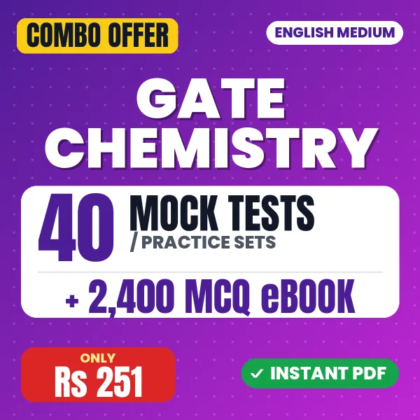 GATE Chemistry combo