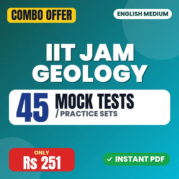 IIT JAM Geology combo