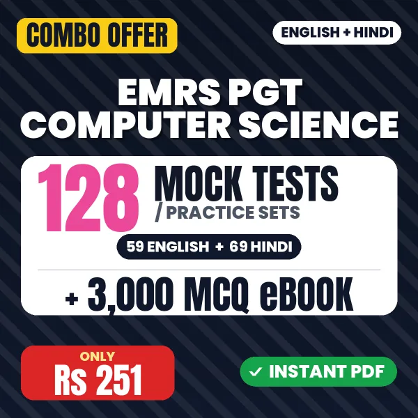 EMRS PGT Computer Science combo