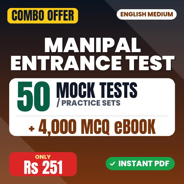 Manipal Entrance Test combo
