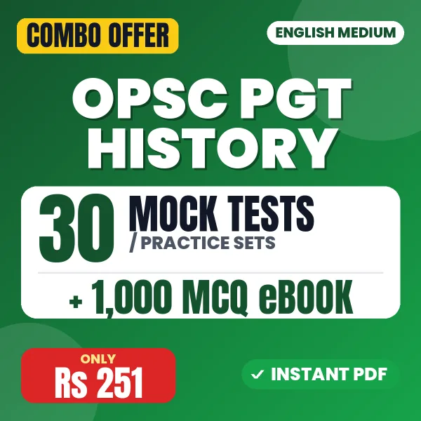 OPSC PGT History combo