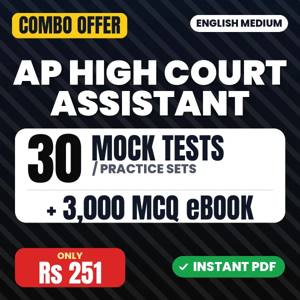 AP High Court Assistant combo