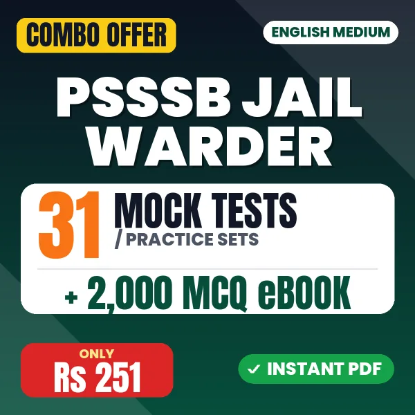 PSSSB Jail Warder combo