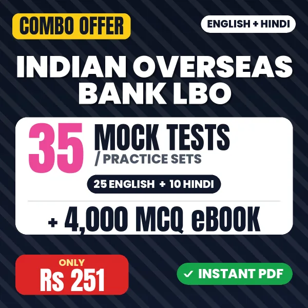 Indian Overseas Bank LBO combo
