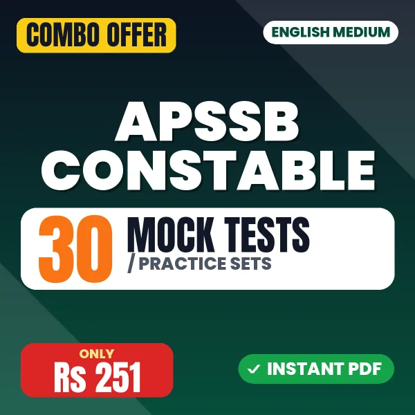 APSSB Constable combo