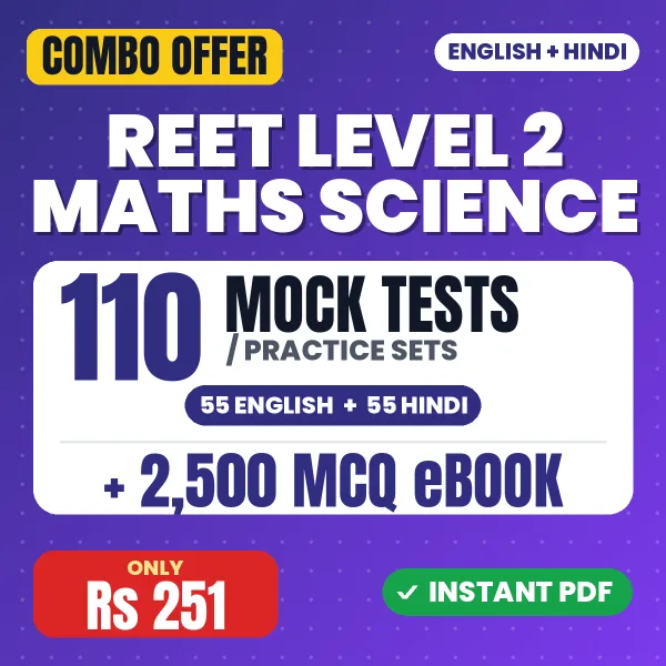REET Level 2 Maths Science combo