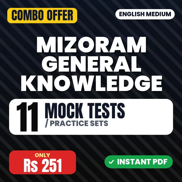 Mizoram General Knowledge combo