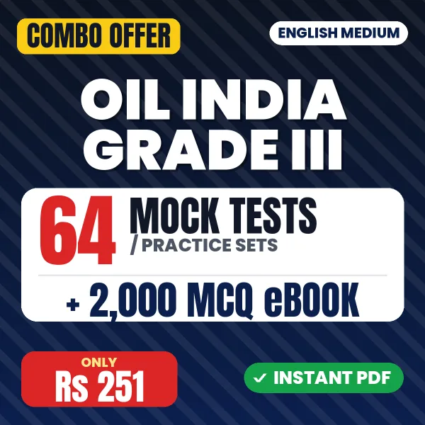 Oil India Grade III combo