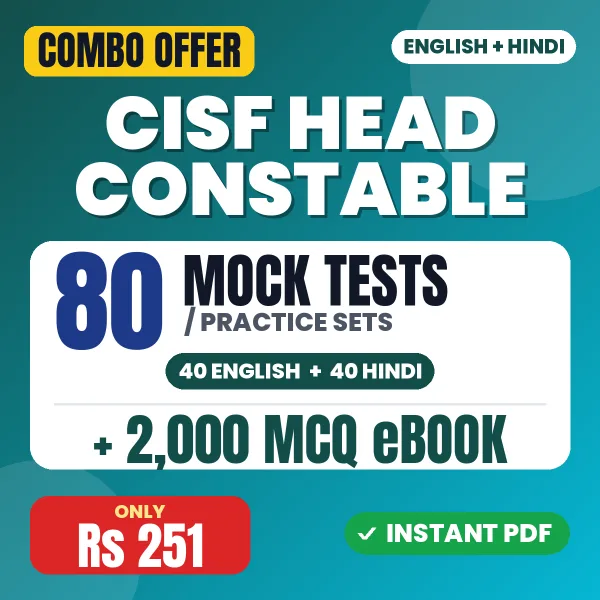 CISF Head Constable combo
