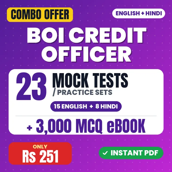 BOI Credit Officer combo