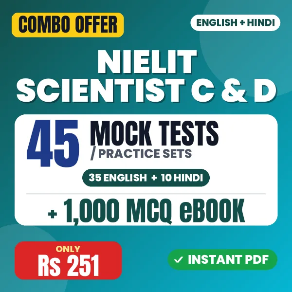 NIELIT Scientist C & D combo