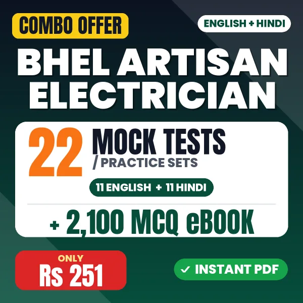 BHEL Artisan Electrician combo