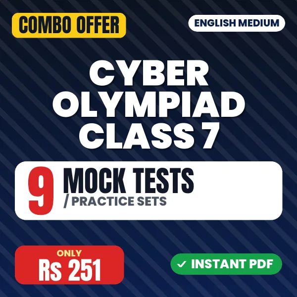 Cyber Olympiad (NCO) - Class 7 – 9 Most Important Mock Tests / Practice Sets | English Medium PDF Download