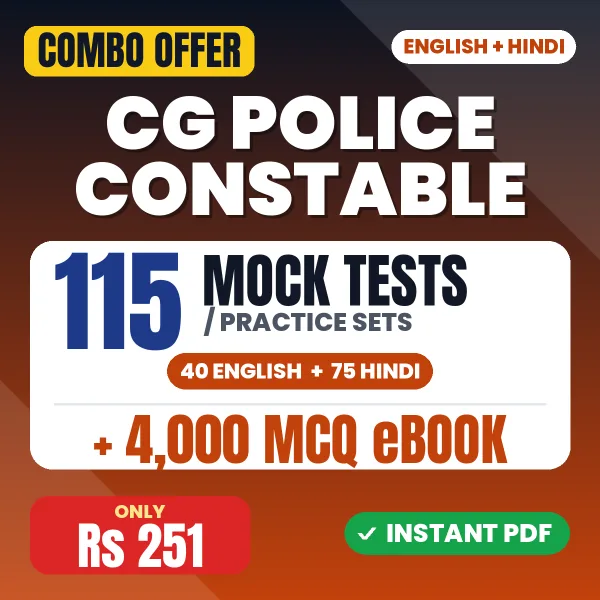 CG Police Constable combo