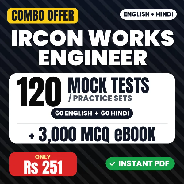 IRCON Works Engineer combo