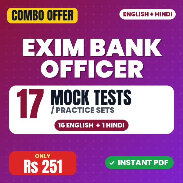 EXIM Bank Officer combo