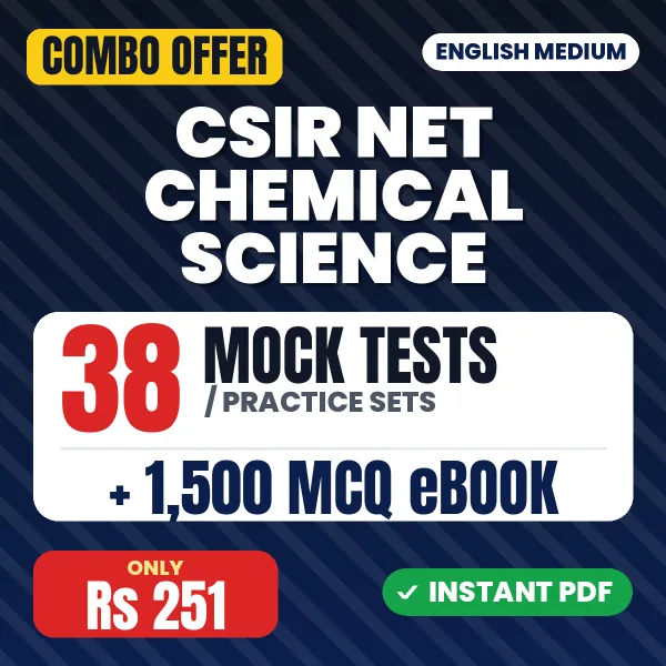 CSIR NET Chemical Science combo